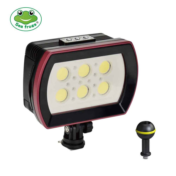 Seafrogs Diving Video Light 6000 Lumens + Strobe