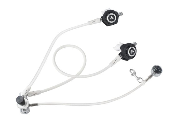 F3+FN2 AKUANA Scuba Regulator Set White