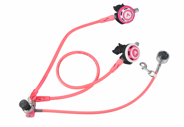 F3+FN2 AKUANA Scuba Regulator Set Pink
