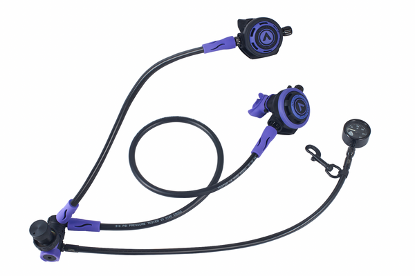 F3+FN2 AKUANA Scuba Regulator Set Purple