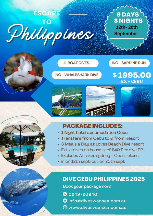 Dive Cebu Philippines September 12-20Th  2025