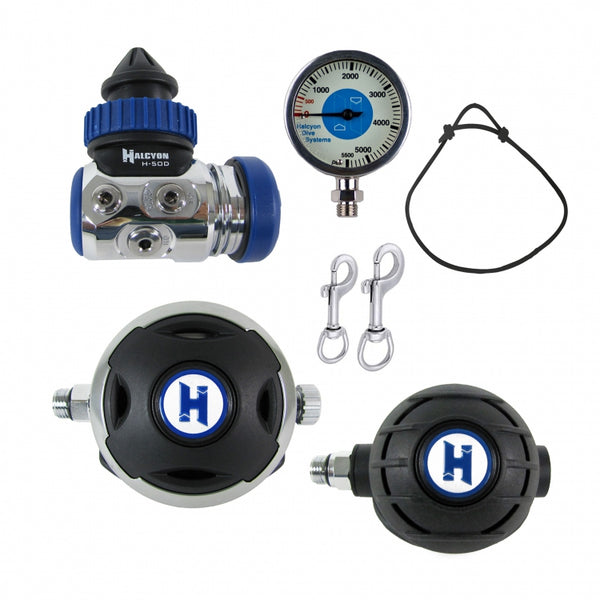 Halcyon-SCUBA-Diving-Regulator-Package-Single-Tank