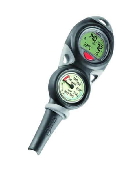 Mares Puck with pressure gauge combo