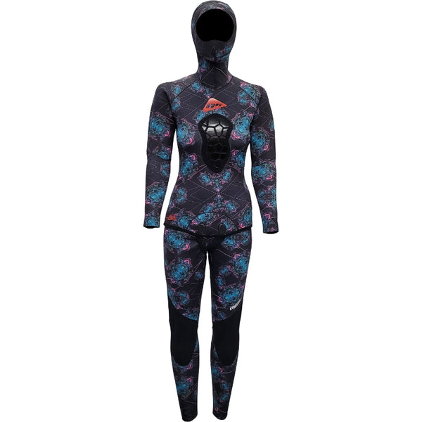 Ocean Hunter Artemis 2 Piece 2mm Womens Wetsuit Lined
