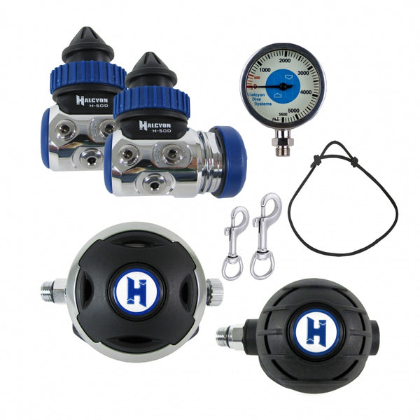 Halcyon H50-D Twinset Regulator Set