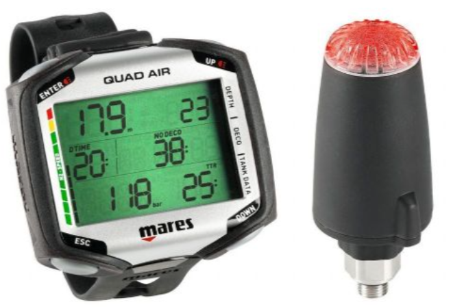 Mares Quad Air + Transmitter