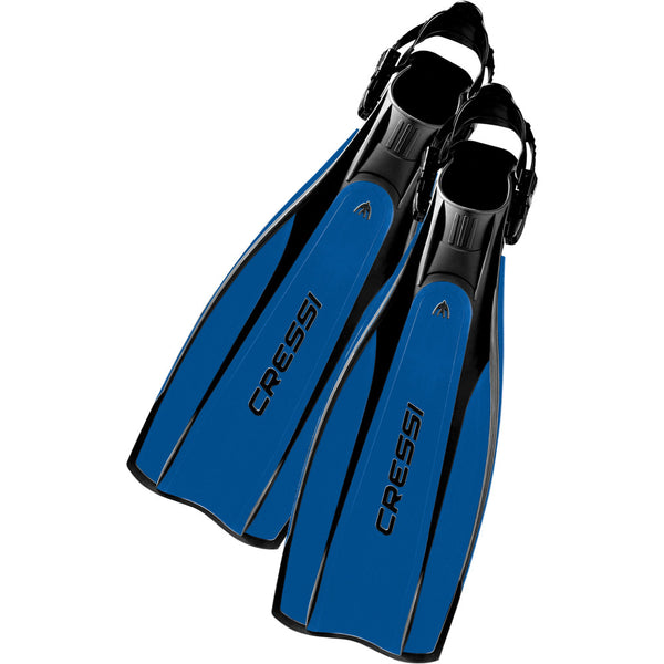 Cressi scuba diving fin blue