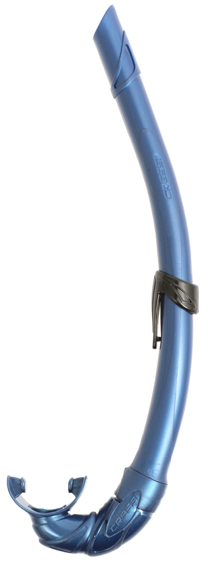 silicone flexable snorkel blue