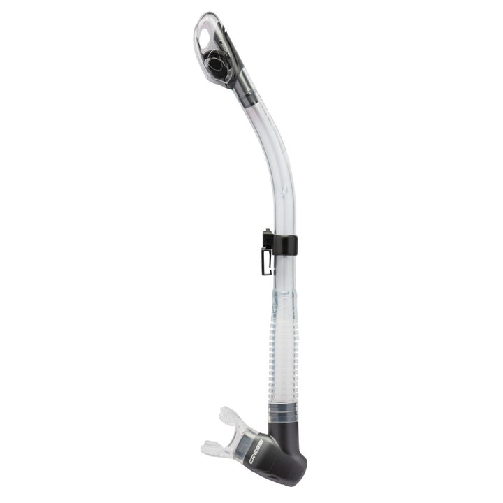 dry snorkel clear black